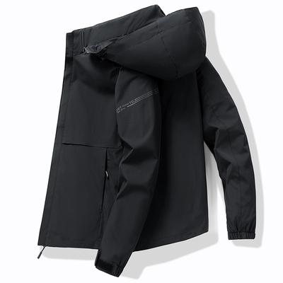 Herrenjacke Frühling und Herbst Neu Koreanische Version Slim Lässig Trend Einfache Jacke auf Kleidung Herrenbekleidung