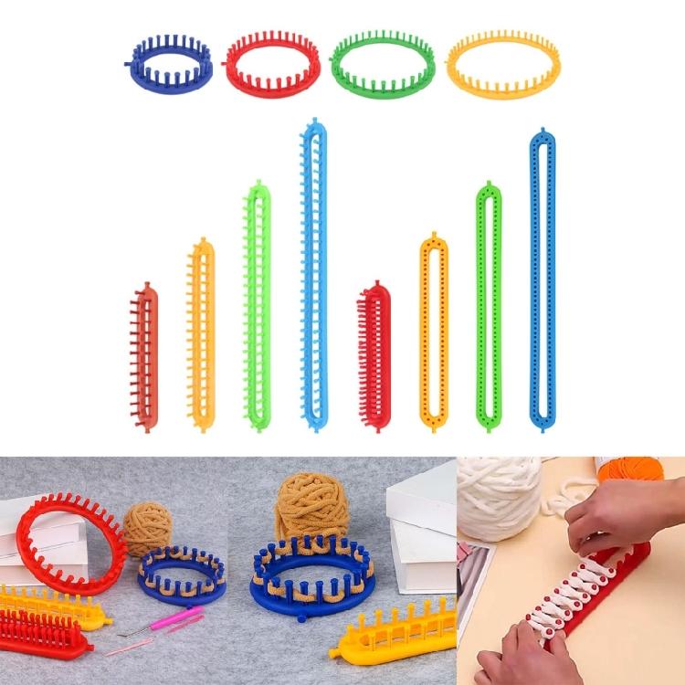 DIY Garn Webwerkzeug mit Häkelnadel und Stricknadel Webwerkzeug-Set