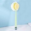 Back Scrubber Long Handle Shower Body Brush with Soft Mesh Soft Bristle Bath Brush For Women Skin Powerful Back Scrub Brus