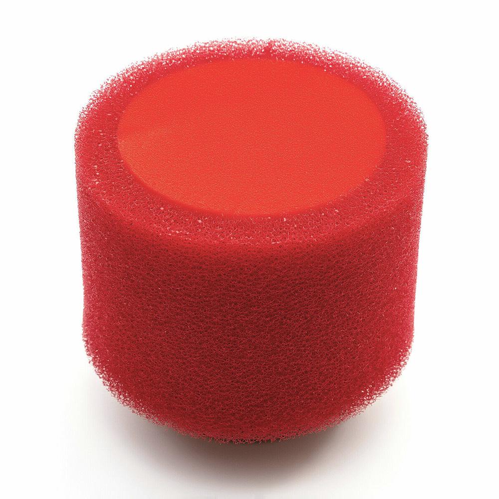 58mm Motorcycle Air Filter Red Dual Layer Foam - 2.3" Inlet Universal Pit Bike ATV Dirt Bike Intake Cleaner Air Filters 7