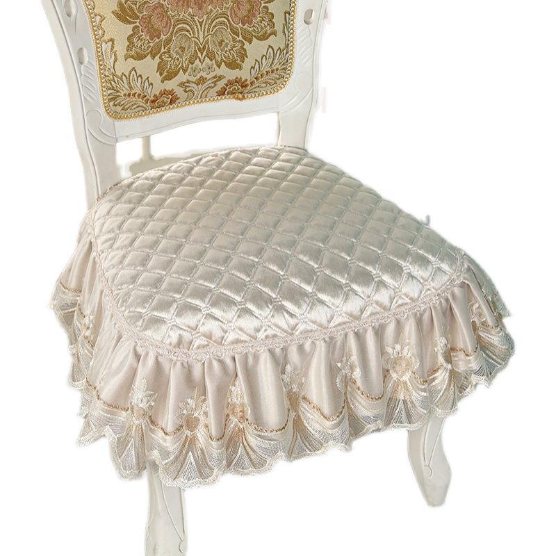 Minimalist Four Seasons Universal European Style Non-Slip Fabric Dining Chair Cushion