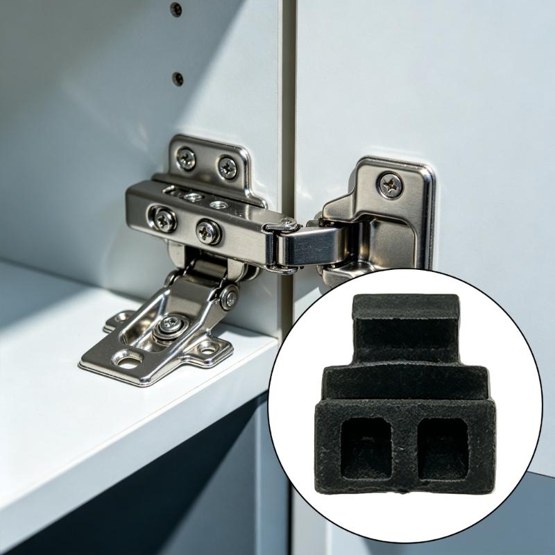 50Pcs Plastic Hinge Stoppers Cabinet Hinge Restrictor 86 Degree Angles Restriction Hinges Clip For Cabinet Doors
