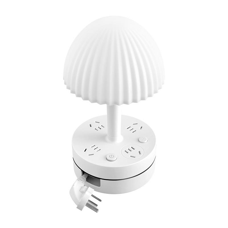 Luxury Glass LED Table Lamp - Eye Protection Night Light for Master Bedroom and Nursery.