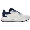 Anta Comfortable Versatile Shock Absorbing Wear Resistant Low Top Casual Shoes Women sneaker White Blue 122318881A-2