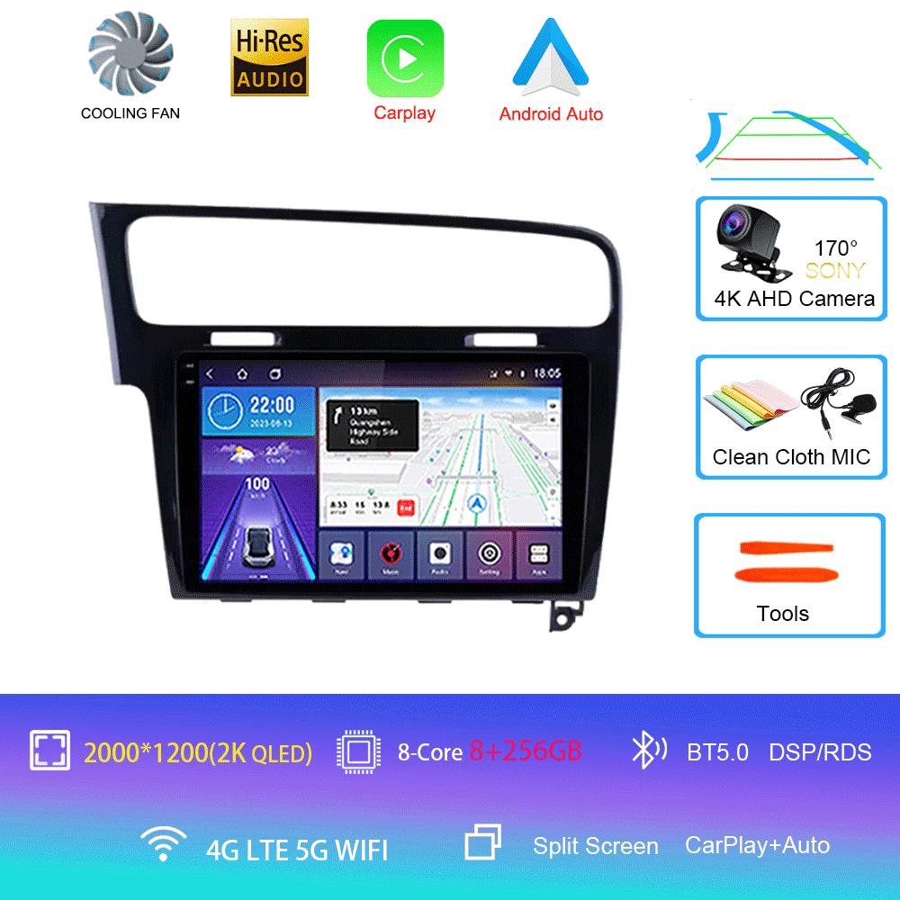 Android 14 Car Radio For Volkswagen Golf 7 2012 - 2020 Multimedia Video Player Navigation stereo GPS No 2din 2 din dvd