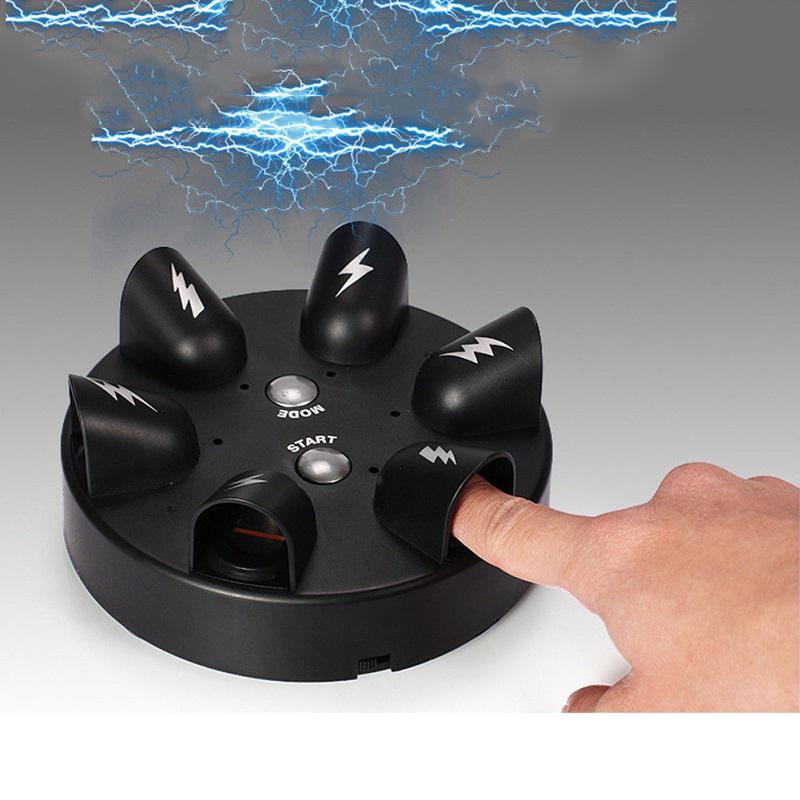 

1 шт. Шокирующий электрический удар Шокирующая рулетка с шоками Перезагрузка Шокирующая игра для питья