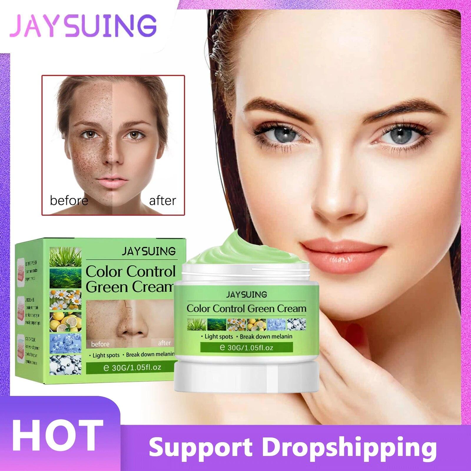 

Whitening Freckles Cream Hyperpigmentation Remover Melasma Dark Spot Moisturizing Brightening Color Control Green Speckle Cream