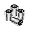 Aluminum Alloy Car Tire Valve Stem Caps Wheel Valve Accessories For Citroen C5X e-C4 X e-C3 C4 C3 C5 Berlingo C-Elysee C-Crosser sdcr63