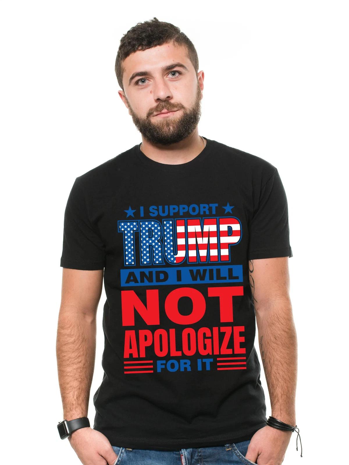 I Support Trump Shirt Donald Trump Lover Gift Tee Conservative Republican Tees 4XL