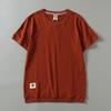 Foreign Trade Export Cotton Sanding Retro Short Sleeve T-shirt