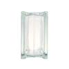 Dulton Glass Block Bank Square Transparent Coin Height Width Depth 80mm - Bank, 145mm, 145mm, (H20-0192SQ)