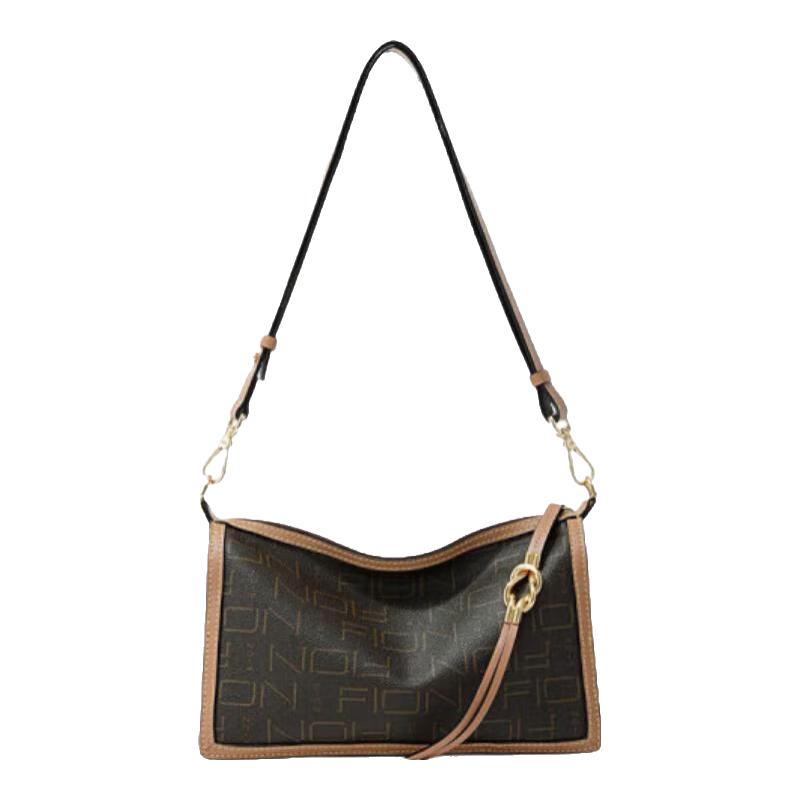 FION Classic Monogram Pillow Shoulder Bag