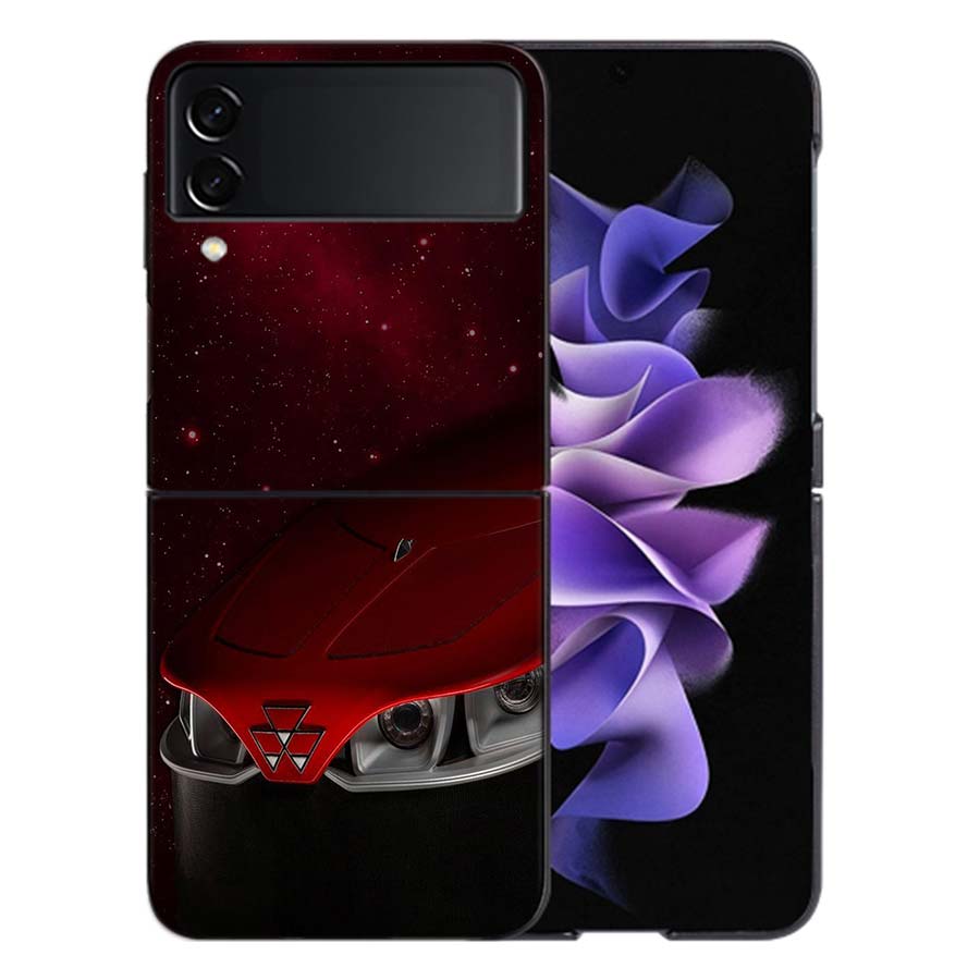 Tractor Farm Coque For Samsung Z Flip7 6 Galaxy Case Shockproof Z Flip5 Z Flip3 4 5G Hard Cover Phone TPU PC Hard Funda