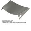 Yousheng Stainless Steel Pouring Shield for Stand Mixer Universal 7-Inch Splash Guard for KitchenAid Dishwasher Safe Mixer Accessory Fits Most Metal