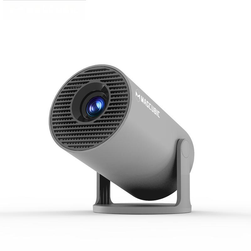 HY300Pro Portable Projector 290ANSI Dual Wifi6 4K Videosource Supported Native 1280*720P Android 11 BT5.4 Cinema Outdoor Mini Projetor Remote Con