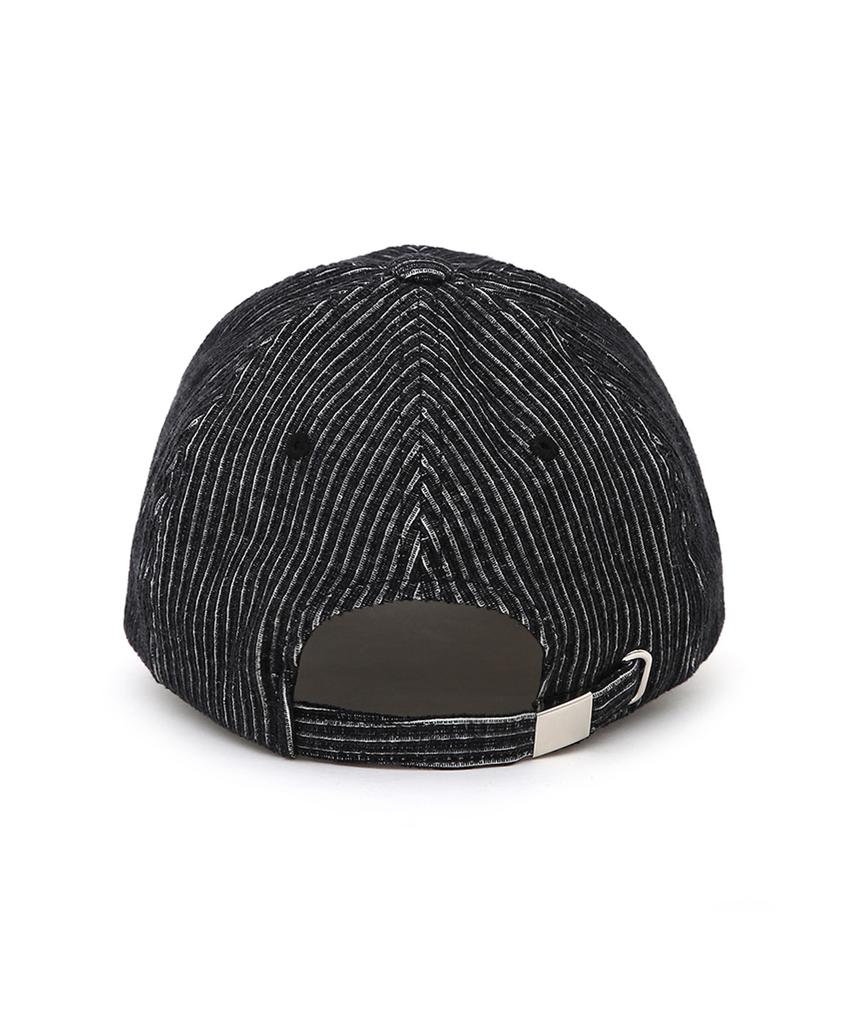 Donpogesmi D Cordu Stripe Black Ball Cap