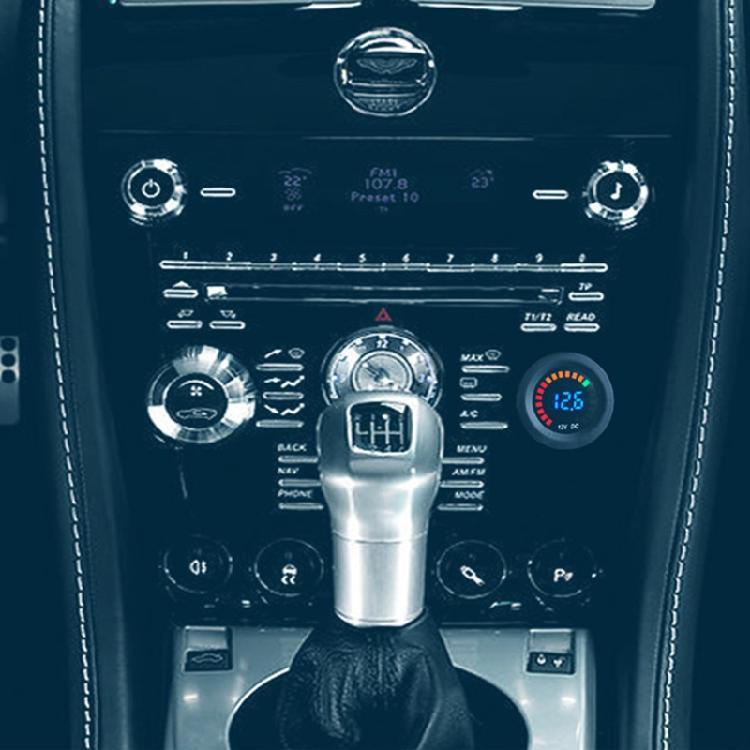 LED Digital Display Voltmeter Car Motorcycle Voltage Volt Gauge Panel Meter 12V