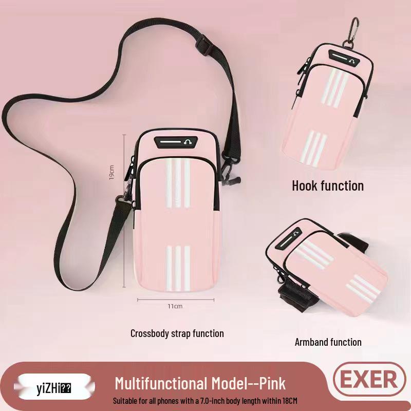Water-Repellent Men's & Women's Running Armband: Lightweight Phone Sleeve for Fitness