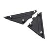 Impact Resistant Vehicle Mirror Flag Trim Protective Guard Cover For 500 2012-2017ABS Material Direct Replacement 1 Pair