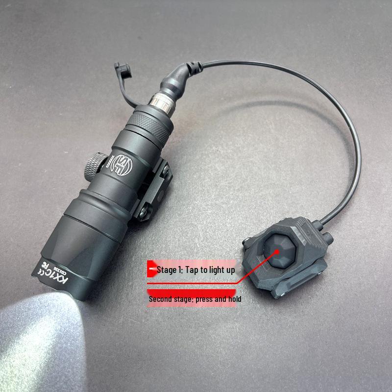 Axon-SL Tactical Flashlight: High-Brightness M300A/M600C with Dual-Function Remote Switch Tail Cap
