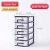 Desktop Drawer Storage Cabinet for Cosmetics and Office Supplies