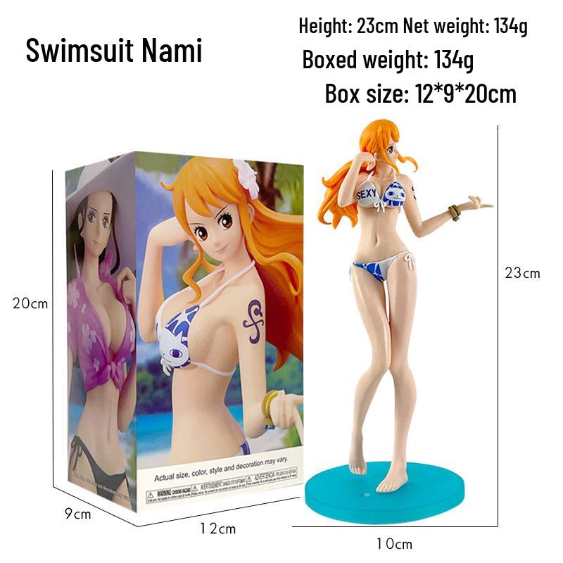 One Piece Onigashima Luffy, Zoro, Ace, & Sanji Anime Figurine Set