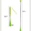 Stretchable Long Metal Shoehorn 30cm-71cm Shoe Horn for Pregnant Women Elderly People Household Shoe Spoon Shoe Spatula