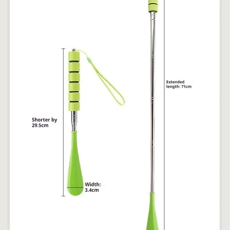 Stretchable Long Metal Shoehorn 30cm-71cm Shoe Horn for Pregnant Women Elderly People Household Shoe Spoon Shoe Spatula