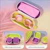 Silicone Swim Goggles Case With Ventilation Hole Sunglasses Bag For Diving Surfing And Beach Vacation Storage
