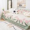 Chenille Sofa Towel Full Cover Cloth Four Seasons Universal High-End Tulip One-Piece All-Inclusive Sofa Cover Anti-Cat Scratch