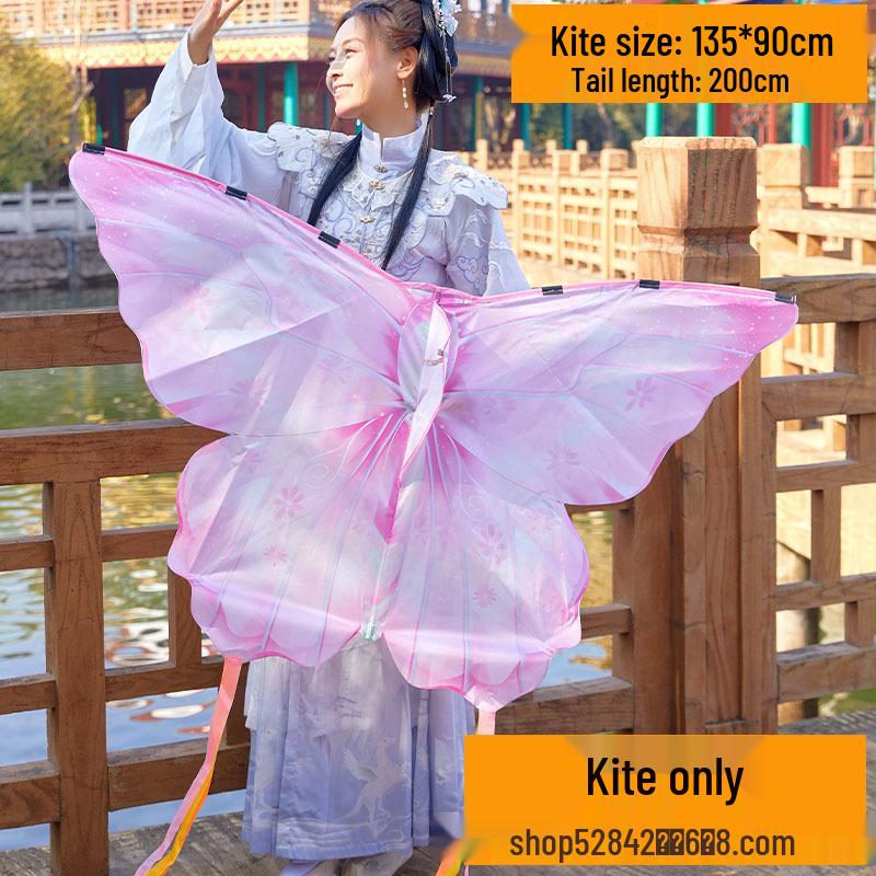 Dream Butterfly Kite: Easy-to-Fly Chinese Style Kite for All Ages - Ideal for Beginners in Light Breeze (2026 Model) Kite Only (No Line)