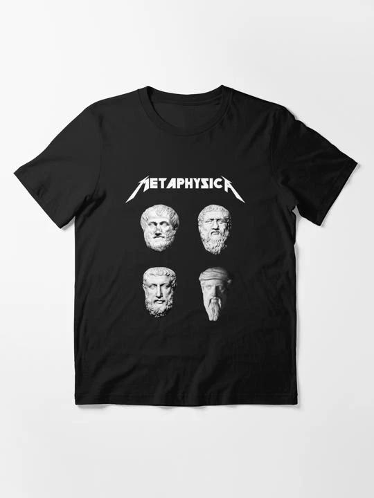 Metaphysica Fun metals Philosophy S to 5XL Made in the USA T-Shirt 2XL