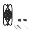 Silicone Bike Phone Holder Shockproof Stable Hands Free Navigation Compatible with Computer Mount