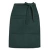 Dacron Chef Apron Solid Color Household Cleaning Apron Simple Waiter's Half-length Apron