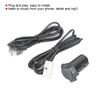 AUX IN USB Audio Cable Adapter Fit for Peugeot 307 407 308 408 508 3008