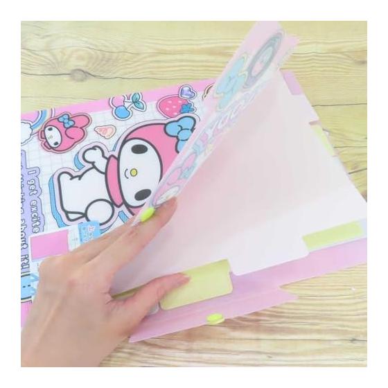 Sanrio File that can be taken out from the top or side Peta/My Melody