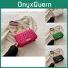 Sac bandoulière carré élégant mode coréenne pour femmes en cuir PU tendance style streetwear sac à main