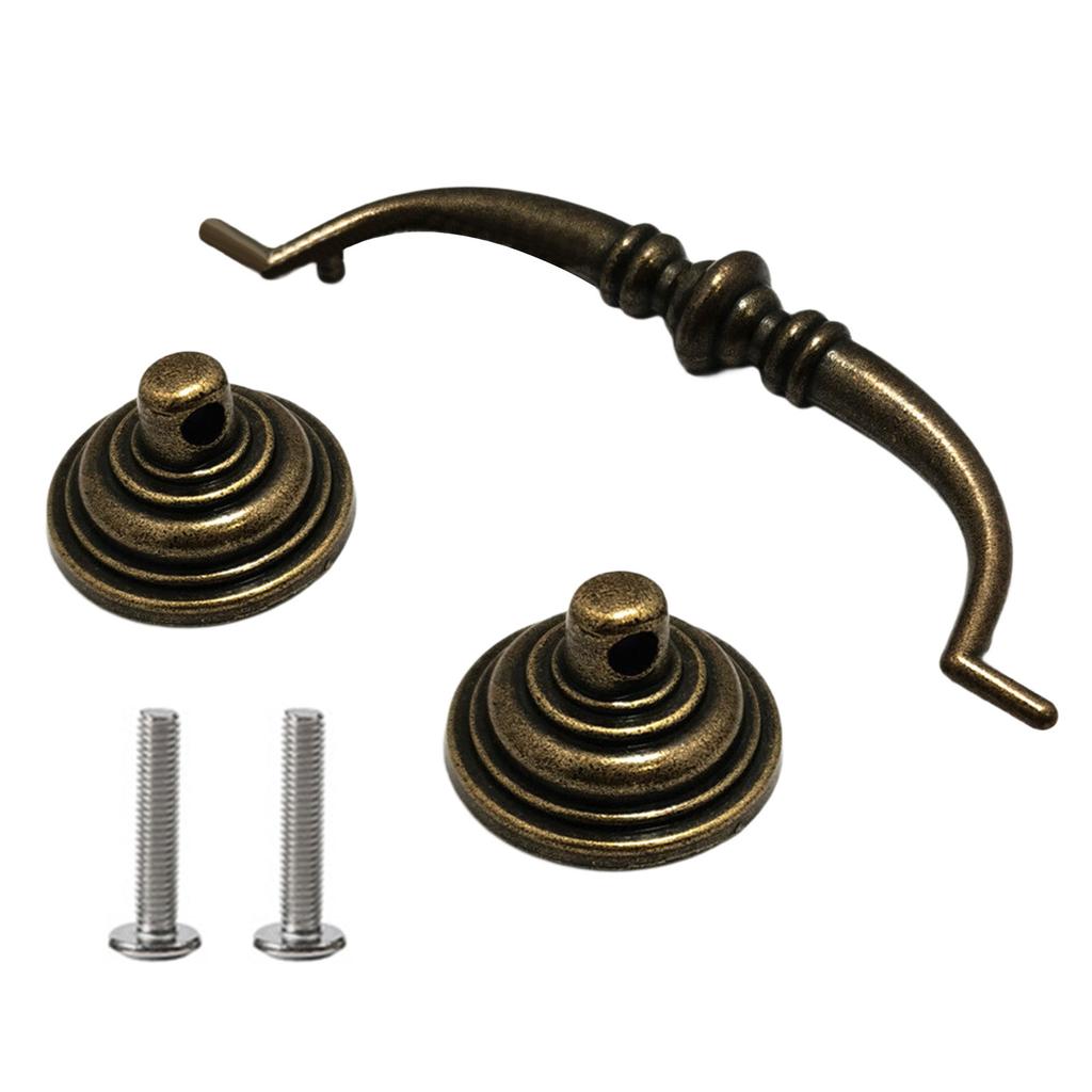 Stylish Modern Zinc Alloy Materials Drawer Handle Convenient for Bedroom Kitchen Cabinets and More Decoration