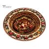 Winter Welcome Mat 3D Christmas Round Rug, Optical Illusion Area Santa Claus Deep Hole Festive Indoor Floor Prints, Non-slip Rug for Entrance