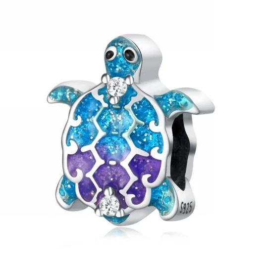 Elegant Copper Sea Starfish Turtle Dolphin Charm Beads Fit Bracelet Necklace Bead Jewelry Making Fine Jewelry Gift