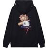 New Era MLB Vintage Academy Club Series Pullover New York Yankees Loose Baseball Culture Printed Hoodie Unisex Hoodies Black 14385195