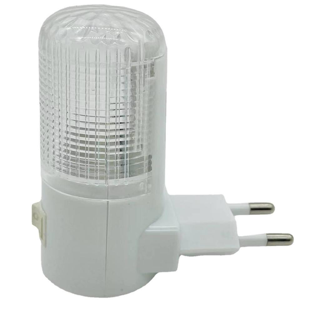 EU Standard LED Night Light with Two Round Pins for Children's Bedroom, Home Use.
