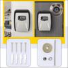 Passwords Code 4 Digit Combination Key Box Large Capacity Key Lock Safe Box Key Safe Box  Garage