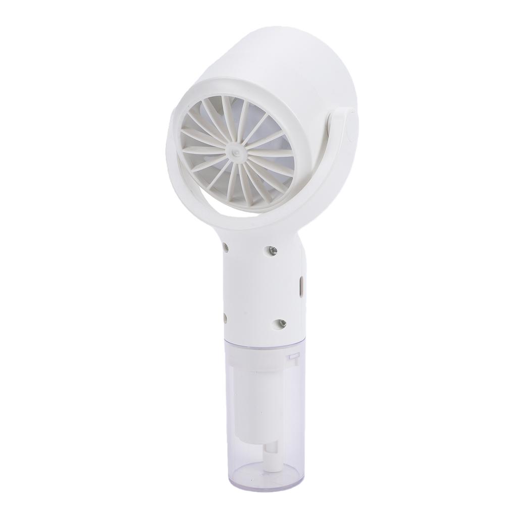 Handheld Misting Fan USB Rechargeable Portable Mist Fan with Water Tank for Outdoor Travel Makeup Camping Home Office