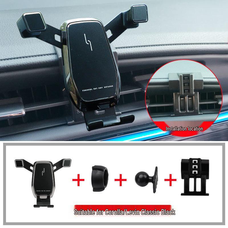 Wireless Charging Phone Holder for Corolla/Levin/CHR/Ize