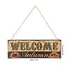 Lightweight Wooden Hanging Sign Pumpkin Sunflower Pattern Door Decor  Home Decoration