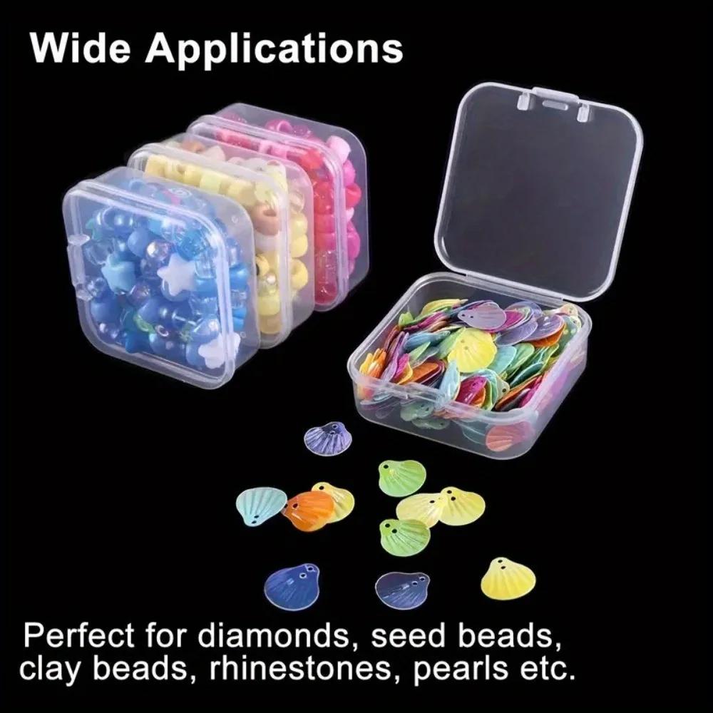 DIY Diamond Painting Embroidery Storage Box, Nail Art Jewelry Rhinestone Mosaic Storage Container, Multifunctional Storage Box