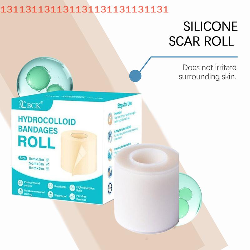 1 Rolle Ultra-dünne Hydrokolloid-Pflaster Wundpflaster Klebend Atmungsaktiv Wasserdicht Transparentes Pad Unterstützt die Wundheilung