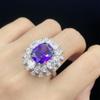 Sace Gems Classic Copper Alloy Zircon Ring Earrings Pendant Necklace Jewelry Sets Wedding Party Gifts