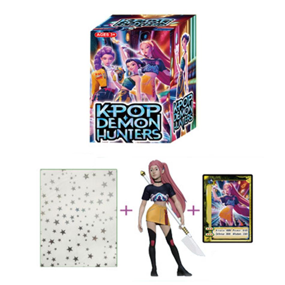 Kpop Demon Hunters Action Figure Blind Box Toy Derpys Tiger Rumi Mira Zoey Sussy Figurine Doll For Fans Gift Surprise Gift